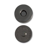 Кнопки магнитные AM 18 мм темный никель